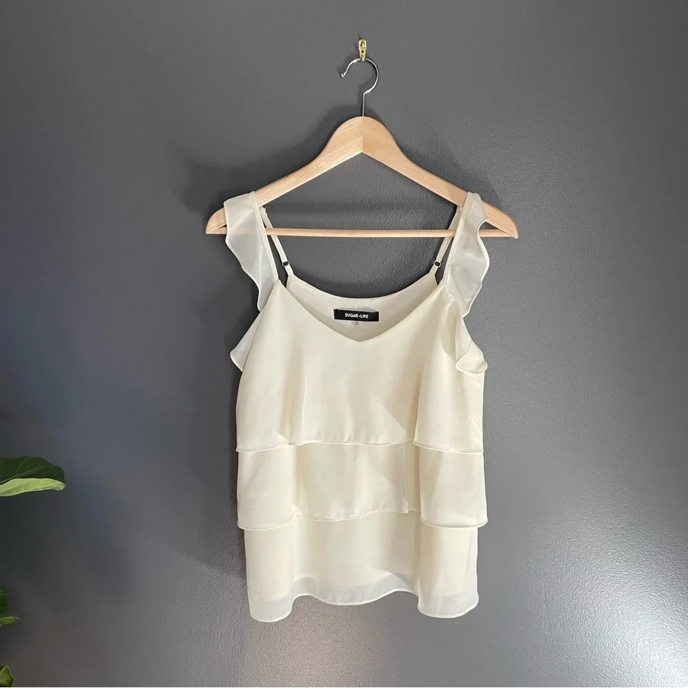 Sugarlips Ruffle Cami Size XS - Picture 1 of 5